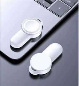 USB Wireless Charger Portable Watch Fast Charging White