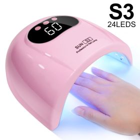 Limgirl UV LED Nail Lamp (Color: Pink)