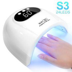 Limgirl UV LED Nail Lamp (Color: White)
